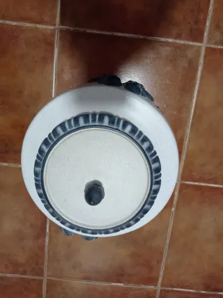 Jarrón Cerámica Vintage Niños Querubines