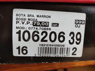 Botas de piel marrones