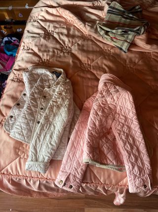 Chaquetas Ralph Lauren rosas y blancas