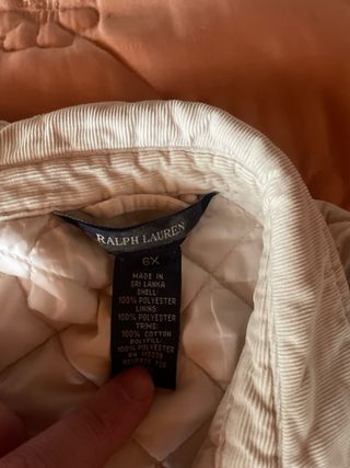 Chaquetas Ralph Lauren rosas y blancas