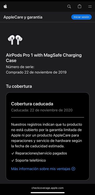 Auriculares Inalámbricos Apple AirPods Pro