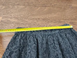 Falda Tizzas Ceremonia Encaje Gris T15-16