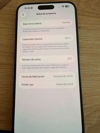 iPhone 15 Pro Max Azul 256GB