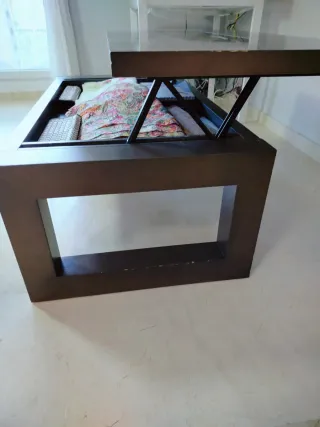 Mesa de centro elevable. Solo venta en persona