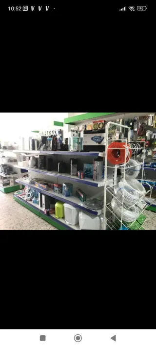 Mobiliario, material y herramientas de ferretería