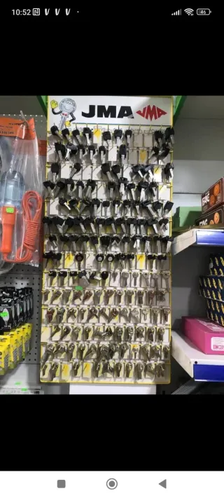 Mobiliario, material y herramientas de ferretería