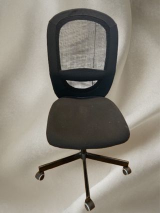 Silla oficina ergonómica mesh negra