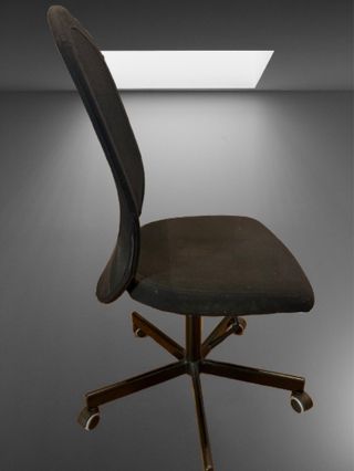 Silla oficina ergonómica mesh negra