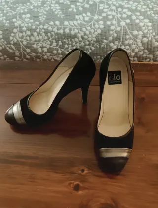 Décolleté ISLO Nere/oro Tg 36