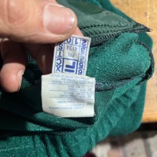 Felpa pile vintage Fila verde/viola