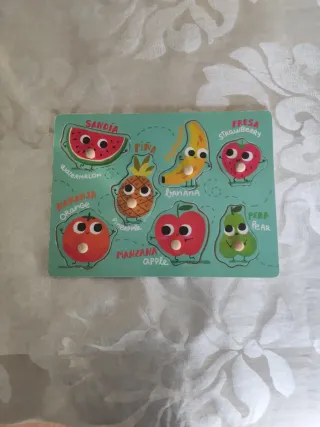 Lote 6 Puzzles Infantiles Madera