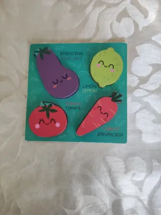 Lote 6 Puzzles Infantiles Madera