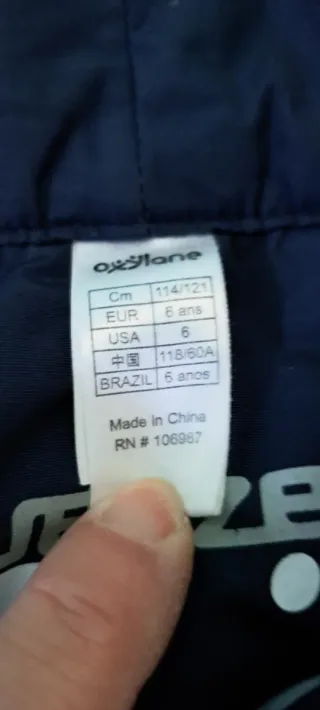 Pantaloni sci bambino