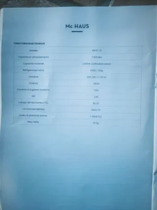 Condizionatore MC Haus Artic-12