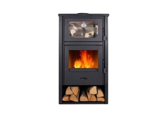 Estufa Leña Horno  Lux 9,7 kW Nueva CAST1024