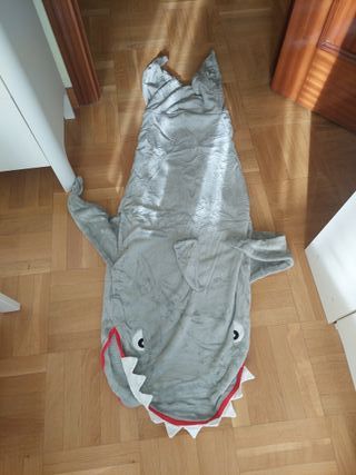 Manta saco tiburón niños 5-7 años