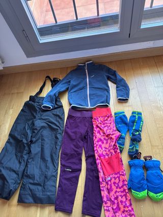 Kit ropa esqui 6 años decathlon