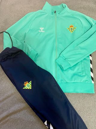 Chándal Hummel Betis Verde y Azul
