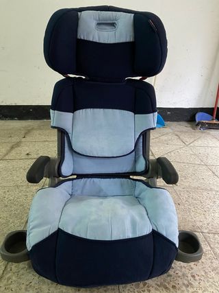 Silla coche infantil azul y marino