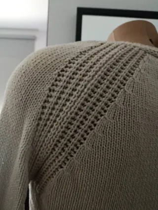 Jersey Mango punto beige