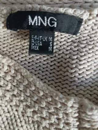 Jersey Mango punto beige