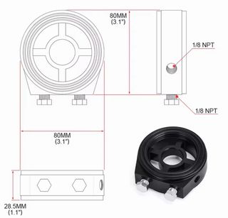 Sandwich filtro aceite
