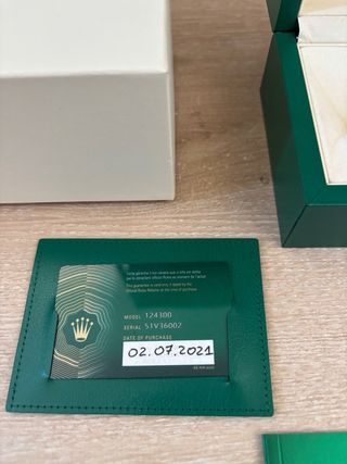 Rolex Oyster Perpetual 41mm Verde