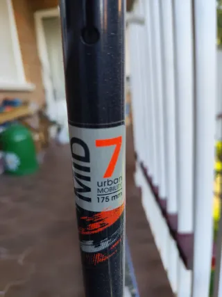 Patinete infantil naranja