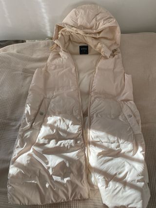 Chaleco Anorak Beige Talla S