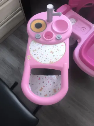 Juguete cambiador, cuna y potro bebé