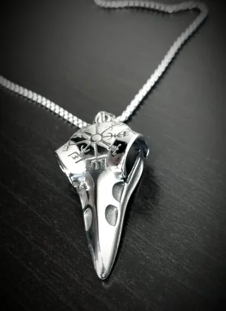 Collana Teschio Corvo