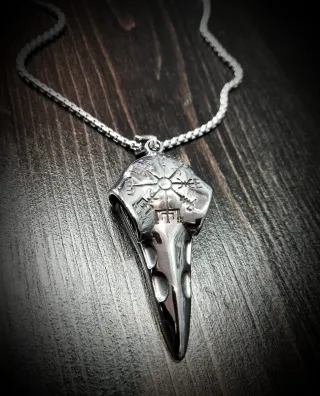 Collana Teschio Corvo
