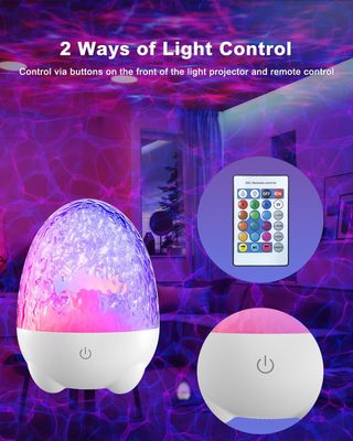 Proyector Estrellas Bebé Recargable con Música