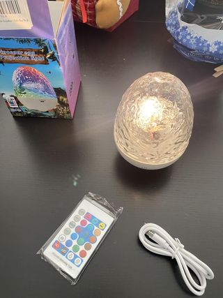 Proyector Estrellas Bebé Recargable con Música