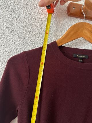 Vestido Massimo Dutti Rojo Talla M