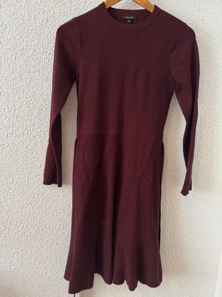 Vestido Massimo Dutti Rojo Talla M