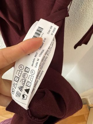 Vestido Massimo Dutti Rojo Talla M