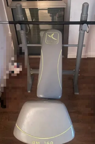 Banco de pesas Decathlon BM 160