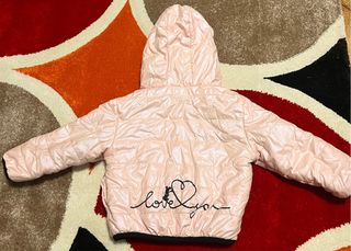 Giacchina bambina rosa con orsetti