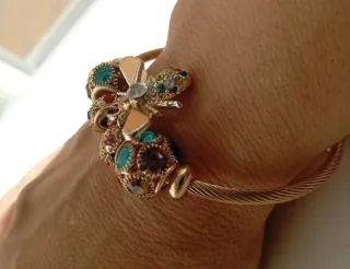 Conjunto Pulsera y Anillo Multicolor