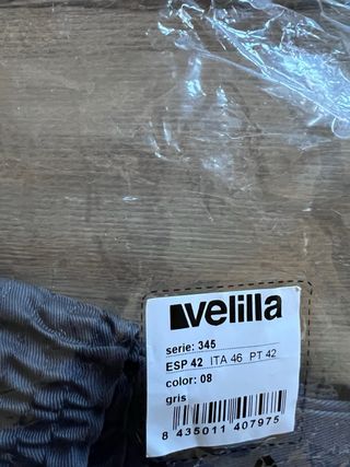 Pantalones de trabajo Velilla grises talla L