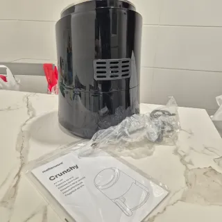 Freidora Mellerware Crunchy Negra