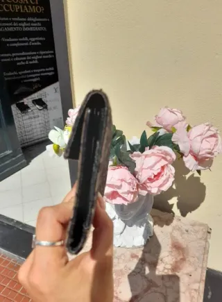 Portafoglio Fendi leopardato