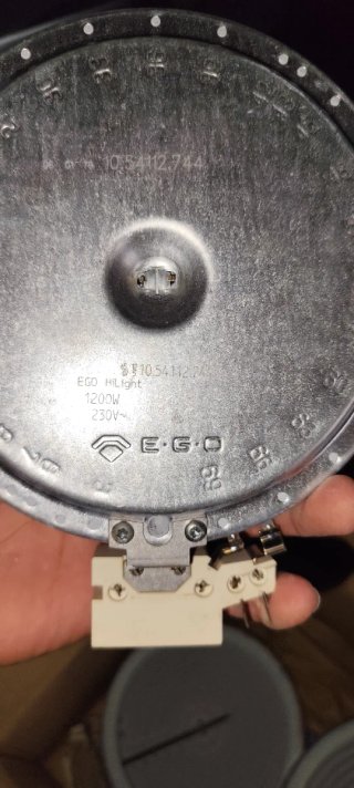 Resistencia vitrocerámica Zanussi electrolux
