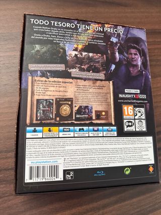 Uncharted 4: El Desenlace del Ladrón PS4