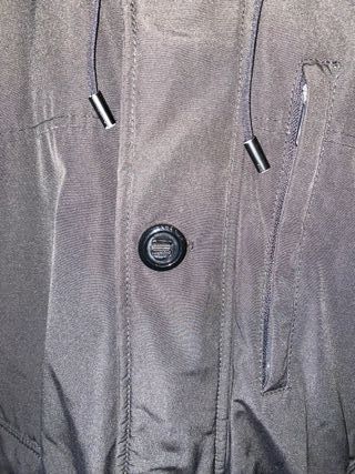 Parka Zara Talla M Negra