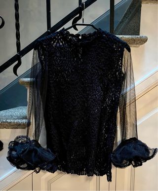 2 Trajes Flamenca Beige y Negro/Caldera