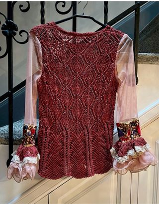 2 Trajes Flamenca Beige y Negro/Caldera