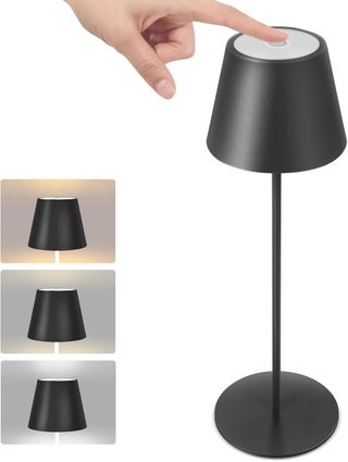 2x LAMPADA da tavolo LED ricaricabile a batteria