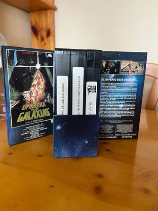 Trilogía Star Wars VHS Coleccionista